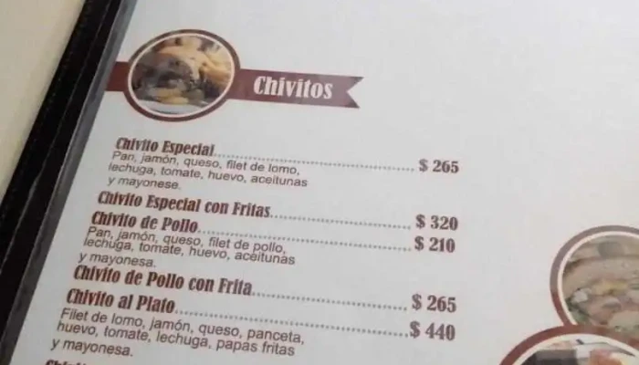 Confiteria City Menu - Restaurante