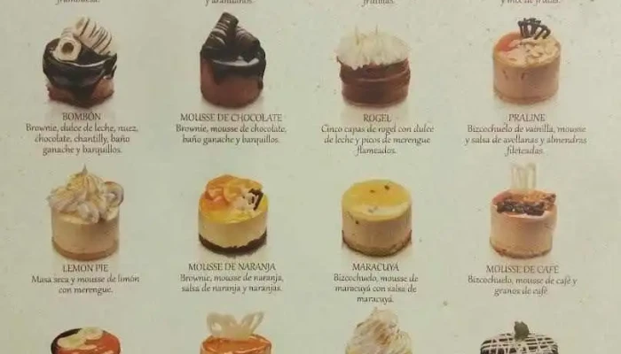 Confiteria La Corunesa Menu