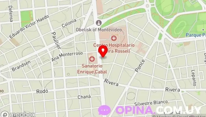 mapa de Consultorio Odontológico Leticia Mariano Dentista, Dentista infantil en sur