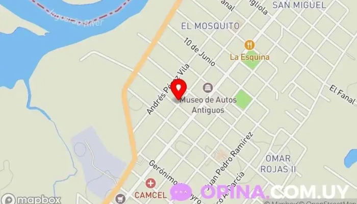 mapa de Consultorio psicológico Lesly Rodriguez Psicoterapeuta en Rio Branco