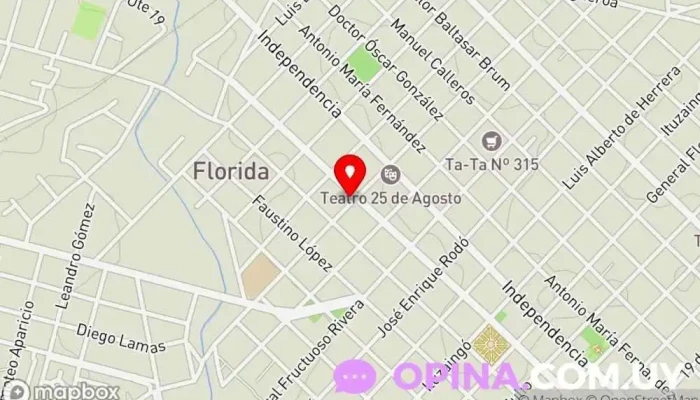 mapa de COOF Consultorios Oftalmológico Florida Oftalmólogo en Florida