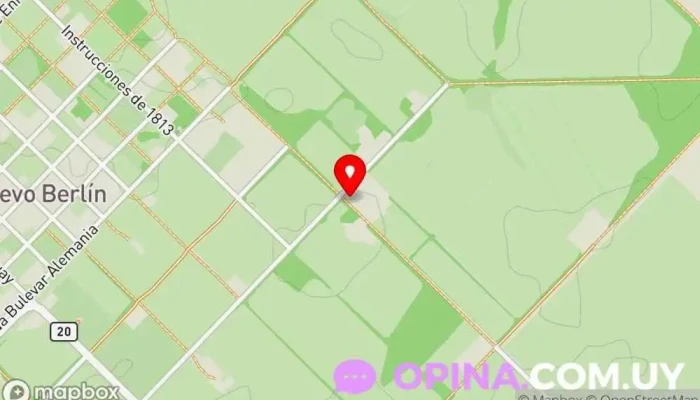 mapa de Cooperativa Apícola Nuevo Berlín Apicultor en Nuevo Berlín