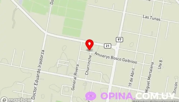 mapa de Coperativa De Viviendas 