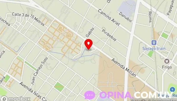 mapa de Coperativa Nilo - Villa Teresa Complejo de viviendas en Montevideo