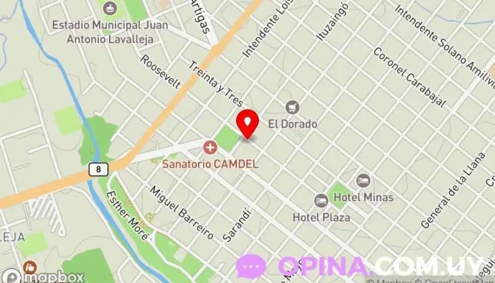 mapa de COTILLON AHYKHYAR Tienda de artículos de fiesta en Minas