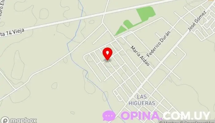 mapa de COTRADUR Sociedad de viviendas en Durazno