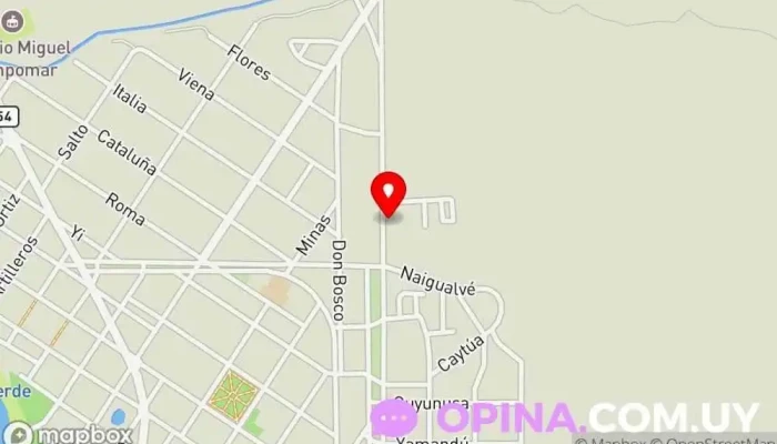 mapa de COVIAM II Complejo de viviendas en Juan L. Lacaze