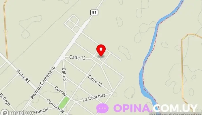 mapa de COVIMON Complejo de viviendas en Montes