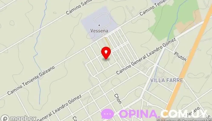 mapa de COVINUSA Sociedad de viviendas en Montevideo