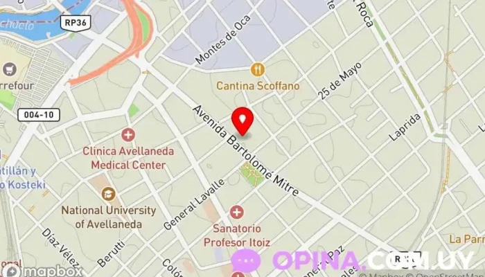 mapa de CREDIFE Agencia de préstamos en Gran Buenos Aires