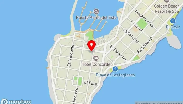 mapa de Cucina di Strada - Puerto - Punta del Este Restaurante en Punta del Este