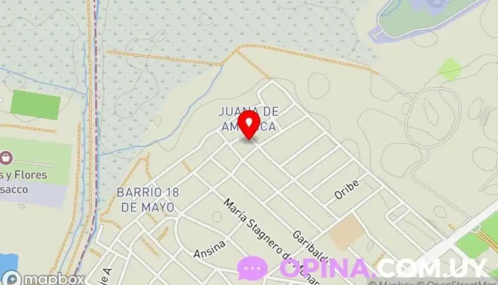 mapa de Cyn Progresivos Lounge, Editor en Canelones