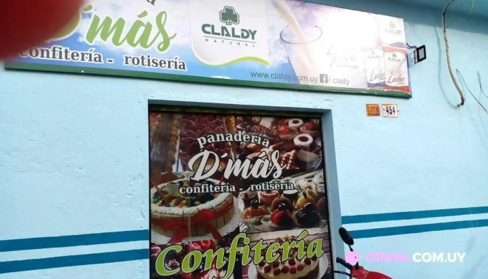 D Mas Panaderia Y Confiteria Menu - Panadería