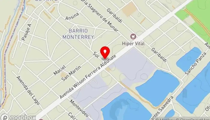 mapa de Dannser s.a Supermercado en Ciudad de la Costa