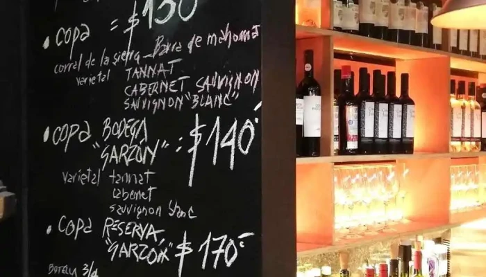 Decanto Winebar -  Menu - Montevideo