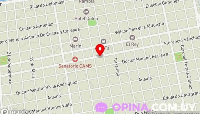 mapa de Del Rio consultoría y negocios Oficinas de empresa en Mercedes