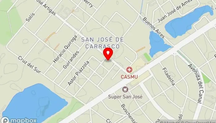 mapa de Delicias De La Costa Restaurante en Ciudad de la Costa