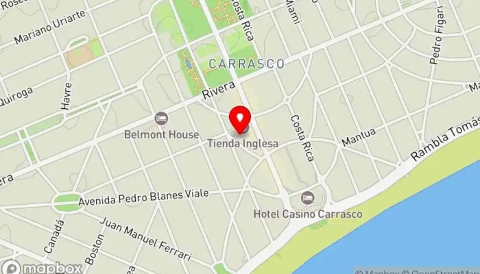 mapa de Dilema Cafe & Restobar Restaurante en Montevideo