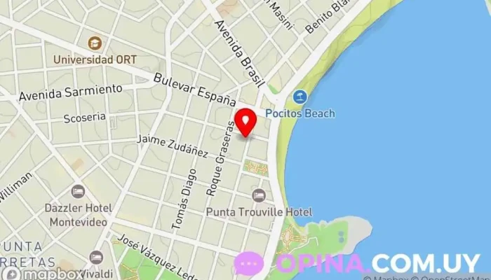 mapa de DIMAR REAL ESTATE  en Montevideo