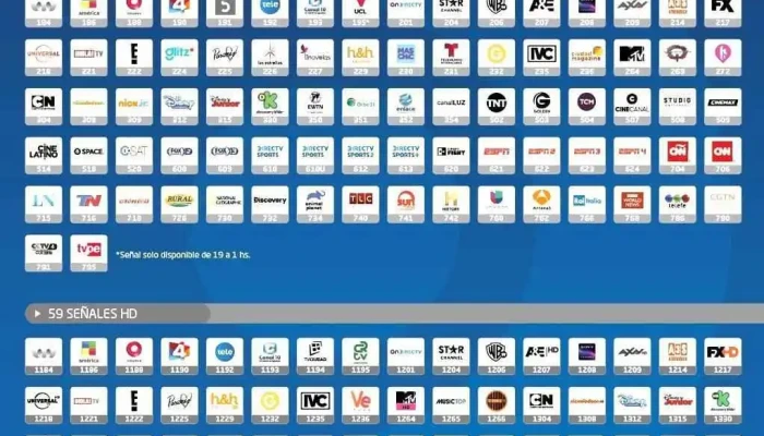 Directv - 50000 Salto