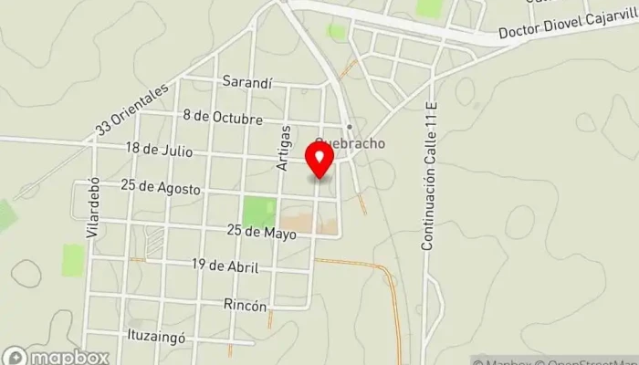 mapa de Do Martial Arts Quebracho Gimnasio en Quebracho