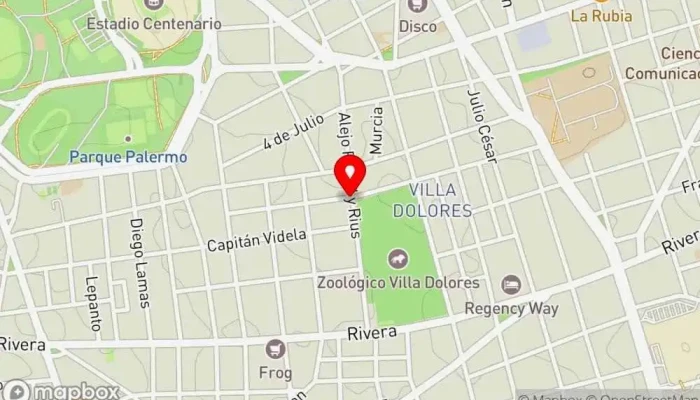 mapa de Don Alejo Panadería en Montevideo