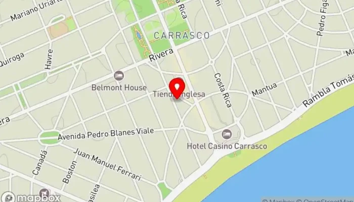 mapa de Don Lemon fast Restaurante en Montevideo