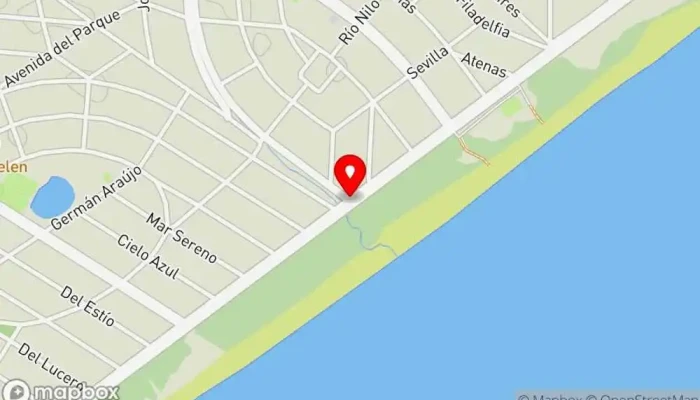 mapa de Doña Martina Sabores Secretos Restaurante en Ciudad de la Costa