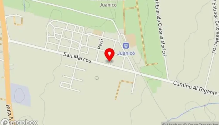 mapa de DREF TacosyquesadillasJuanicó Restaurante en Juanicó