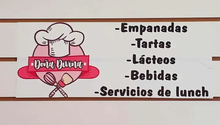 Duena Divina Tartas Y Empanadas Menu - Cafetería