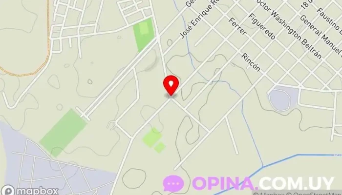 mapa de Échame un Centro Juvenil INAU Florida Escuela en Florida