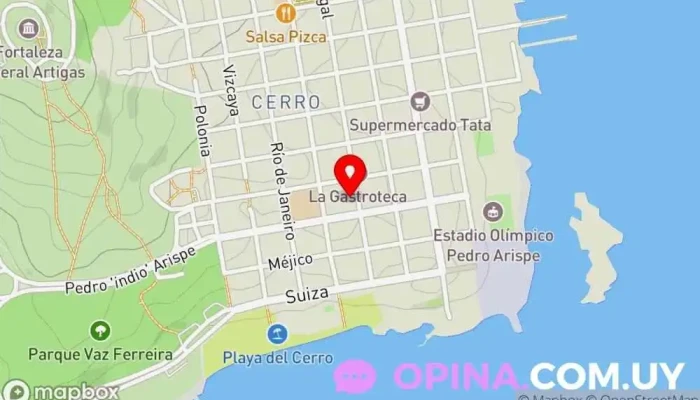 mapa de Educación Inicial Mundo de Juguetes Jardín de infancia en Montevideo