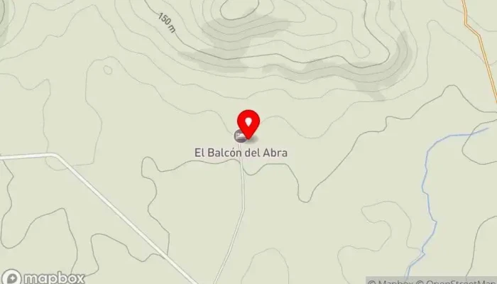 mapa de El Balcón del Abra Hotel en Mariscala