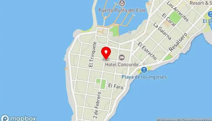 mapa de El Boliche Parrilla con Esencias en Punta del Este Restaurante familiar en Punta del Este