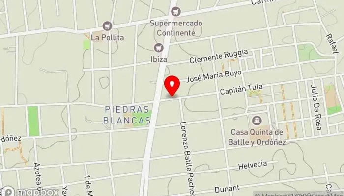 mapa de El Buen Sabor Restaurante en Montevideo