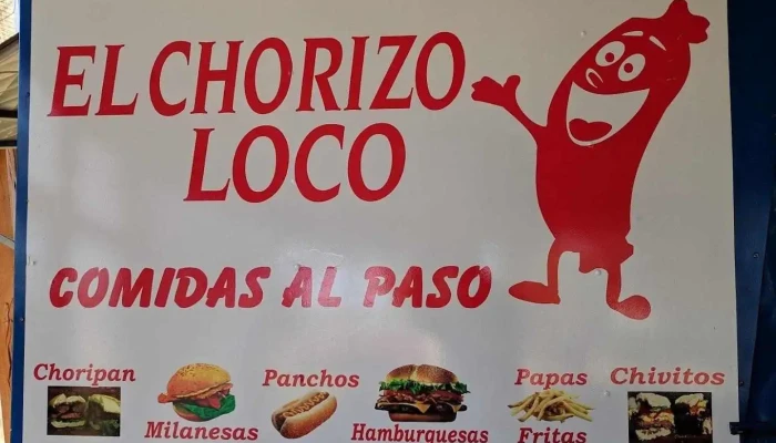 El Chorizo Loco:  Menu