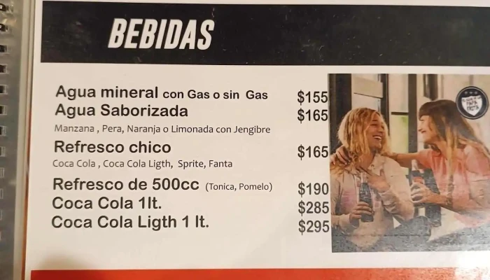 El Club De La Papa Frita:  Menu - Restaurante de comida rápida