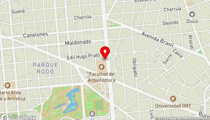 mapa de El Farolito Bar, Pub restaurante en Montevideo