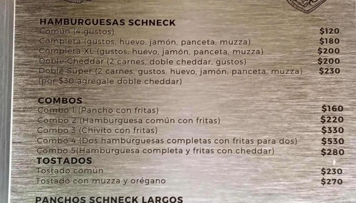 El Grill De Eduardo:  Menu - Restaurante