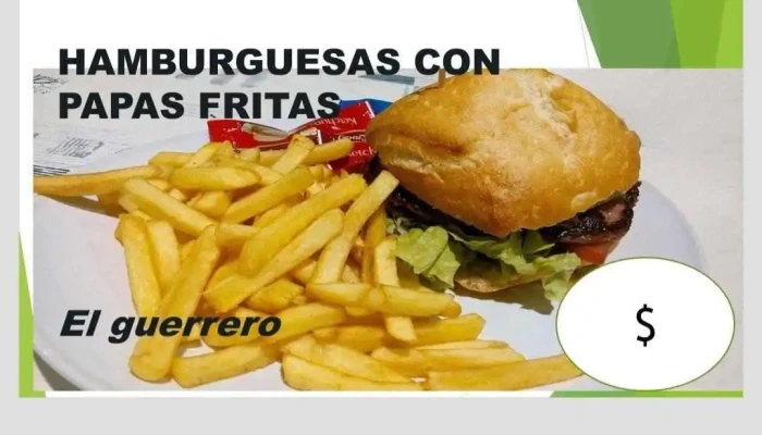 El Guerrero:  Hamburguesa