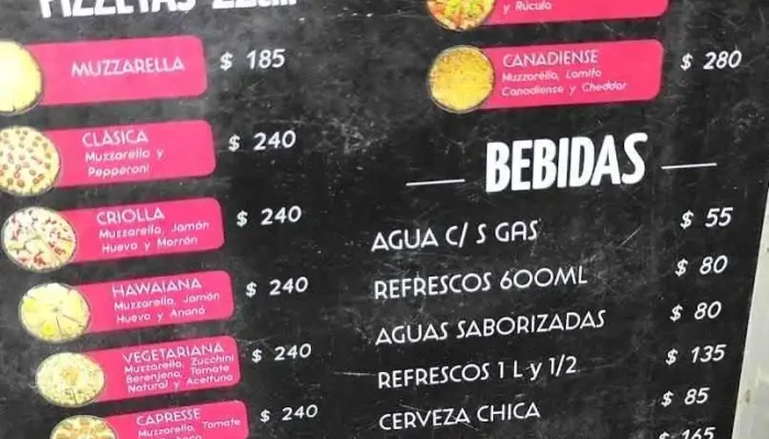 El Horno De Juan:  Menu