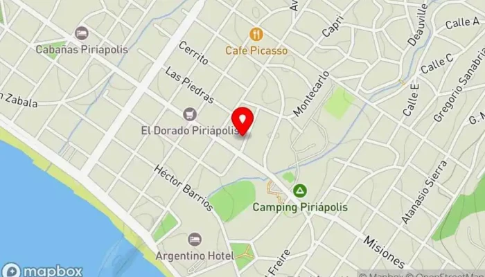 mapa de El Horno De Leo Restaurante armenio en Piriápolis