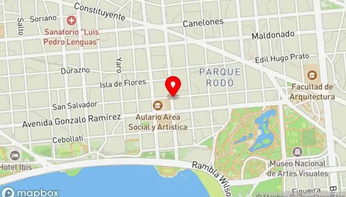 mapa de El Mingus Restaurante, Bar, Cafetería, Almacén en Montevideo