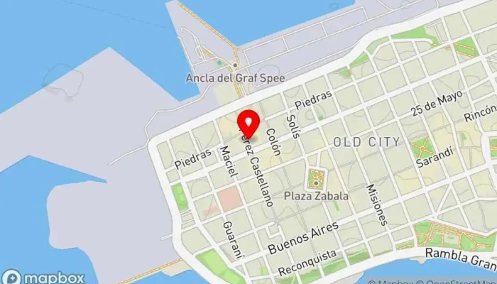 mapa de El Otro Es Mercat Bar de tapas en Montevideo