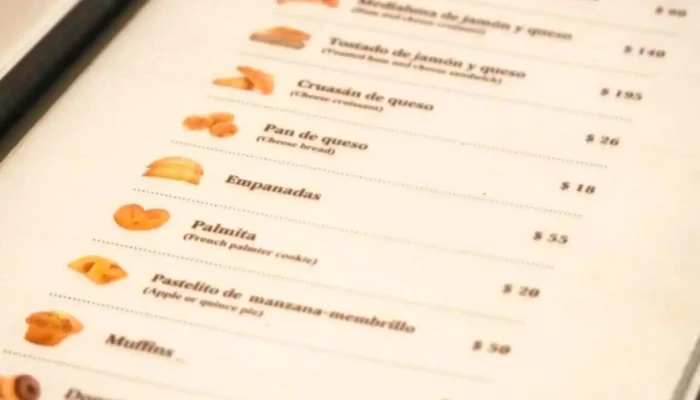 El Palacio Del Cafe Menu