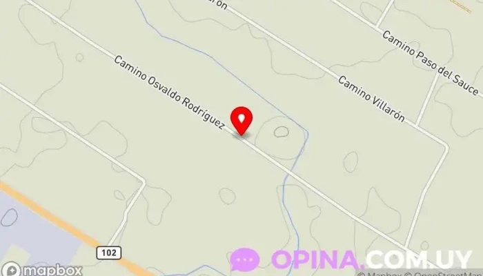 mapa de El paraíso Casa rural en Montevideo