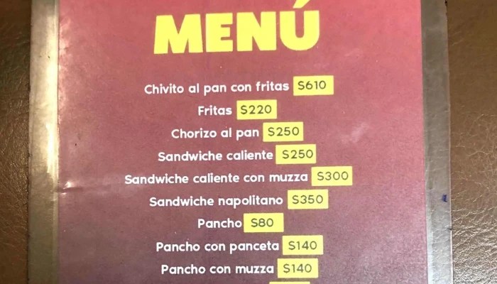 El Rey Del Chivito:  Comentario 1 - Restaurante de comida rápida