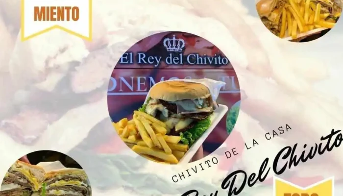 El Rey Del Chivito:  Hamburguesa