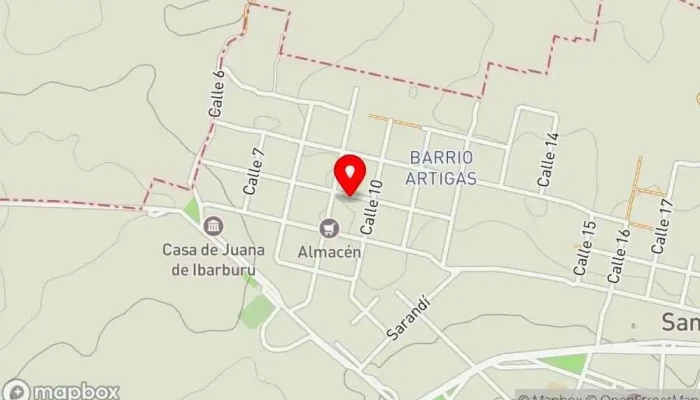 mapa de El Seba Supermercado en Santa Clara De Olimar