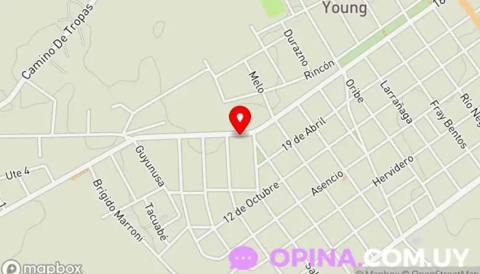 mapa de El Secreto Mejor Guardado Librería cristiana en Young